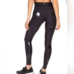 Ultra-core Lux Black Star Leggings | size M | only worn a few times